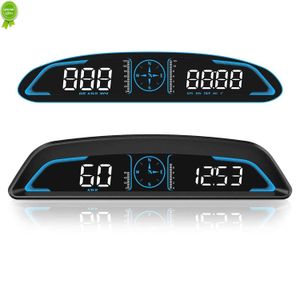 2022 GPS HUD Speedometer Auto Speedometer Up Exibir carro Smart Digital Alarme Lembrete Acessórios Eletrônicos do Medidor de Carro para todos o carro