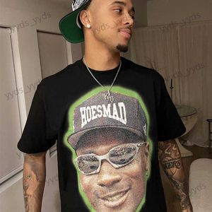 Homens camisetas Sapo deriva melhor qualidade streetwear kburton moda vintage retro solto oversized hip hop verão camiseta camisetas para homens unisex t231127