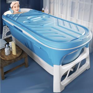 Bathtubs Foldable Bathtub Bath Bucket Adult Full Body Bath Large Thickened Bath Bucket Home Bath Children's Bathtub Hot Tub Sauna