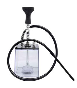 Arabic hookah set acrylic cube hookah plastic pot0123452837102