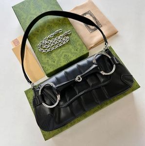 2024 bolsa de ombro feminina qualidade hobo corrente moda bolsa aleta baguette designer axilas bolsa crossbody sacos natal