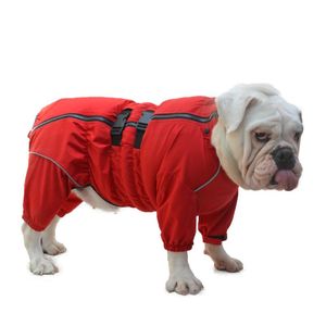 Impermeabili Bulldog francese Abbigliamento Tuta Abbigliamento impermeabile Bulldog inglese Impermeabile per cani Pit Bull Terrier American Bully Pitbull Costume