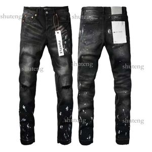 23ss Lila Denim Hose Herren Jeans Designer Jean Männer Schwarze Hose High-End-Qualität Gerade Design Retro Streetwear Casual 48 5