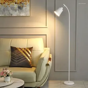 Golvlampor LED -lampor Ljus Stand Modern vardagsrum Järn Lampskärm Decoration Pinterest Rum Dekor Corner Dekorera sovrummet