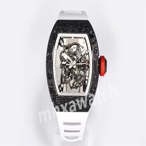 BBR <strong>factory manufacture</strong>s men's watch RM055 Wristwatch 49.90X42.70X13.5MMRMUL2 Integrated movement NTPT full carbon fibre case rubber strap Folding buckle