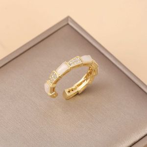 signer personality senior ring female luxury zircon open ring female jewelry