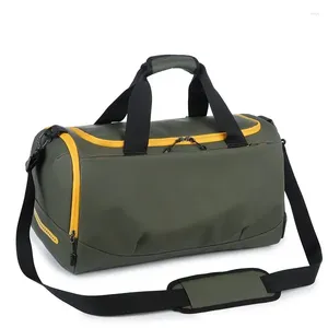 Duffel Bags Travel Handbag For Men And Women Large Capacity Sports Dry Wet Separation Bag With Shoe Pocket Waterproof Shoulder Crossbody