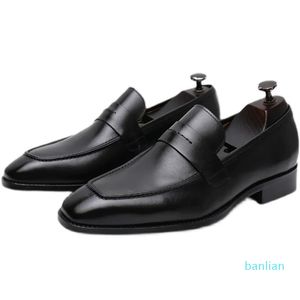 Mocassini stile Uomo Scarpe fatte a mano in pelle Scarpe da uomo formali da lavoro Oxford da uomo alla guida di barche