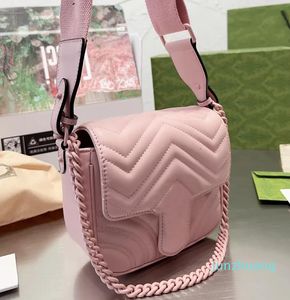 Square Crossbody Bag Fashion Leather Shoulder Bags Metal Letter Magnetic Buckle Flap Women Handbags Short 55 Removable Wide Webbing Strap Cell Phone Purse
