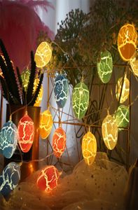 15m Easter Egg String Lights Happy Easter Decoration Home 2022 Dekoracje imprezowe 8744831