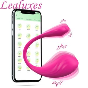 Sex Toy Massager Bluetooth g Spot Dildo Vibrator for Women App Remote Control Wearable Vibrating Egg Vaginal Clitoris Stimulator Adult Toys