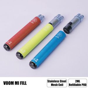 Voom Mi-Fill 600 Puffs Doldurulabilir Pod Pil 2ml Tank Manyetik Bağlantı Değiştirilebilir Pod