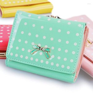 Wallets Women Cute Wallet Fashion Short Student Coin Purse Card Ladies Clutch Small Female Money Bags