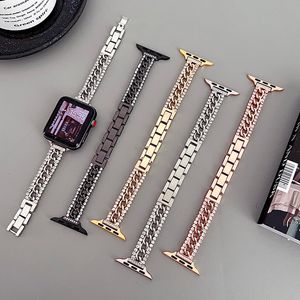 Masowe Sparkle Designer Watch Smart Straps do Apple Watch Band Ultra 38mm 42mm 44mm 49 mm iWatch Band Serie