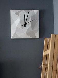 Wanduhren Nordic Modern Minimalist Clock Square Trendy Ungewöhnlich Mute Home Living Room Decoration ClockWall