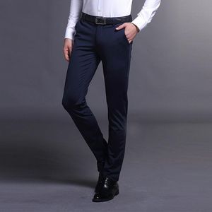 Abiti da uomo Blazer 2023 Pantaloni da abito Nero Slim Fit Pantaloni da ufficio da uomo Big Size Business Stile classico Maschile Kpop Fashion