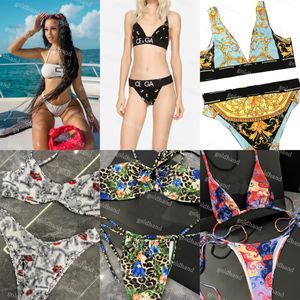 Designer Hot Selling Swimsuit Fashion Sexy Womens Bikini Two Piece Swimwear Brand Halter Bathing Suit Summer Beachwear