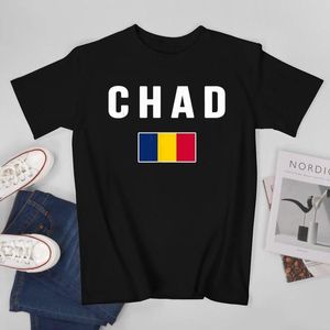 Men's T Shirts More Design Chad Flag Chadian Men Tshirt Tees T-Shirt O-neck Women Boys Clothing Cotton