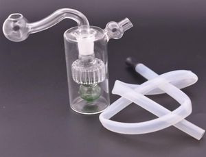 Mini billiges buntes Glas Dab Rig Wasserbong Perc Heady Mini Wax Oil Rigs Kleine Bubbler Wasserpfeife6859519