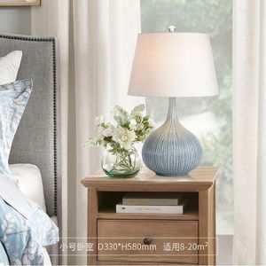 Table Lamps Ceramic Lamp Bedroom Bedside 2023 European Minimalist El Creative American Modern Fashion Study