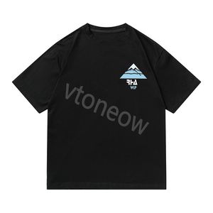 23SS高品質のTシャツ夏のメンズTシャツRhude Fashion Men Designer Carharts半袖サイズS-XXL