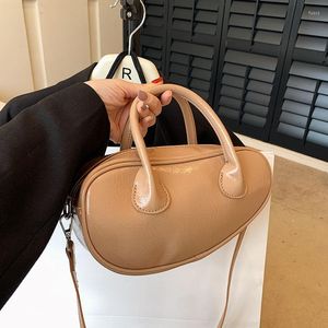 Evening Bags Luxury Designer Women's Purses Handbags High Quality PU Leather Shoulder Crossbody 2024 Fashion Brand Lady Boston Bag