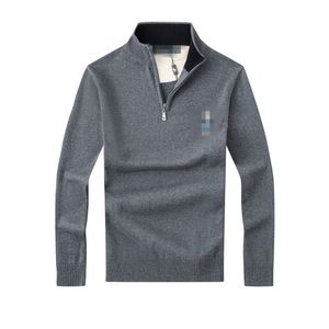 Tipico maglione da uomo firmato pullover felpa con cappuccio da uomo a maniche lunghe maglione a collo alto retro ricamato lavorato a maglia abbigliamento casual da uomo abbigliamento invernale