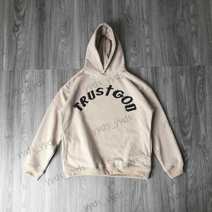 Herrtröjor tröjor groda drift söndag service cpfm streetwear bästa kvalitet skumning utskrift lösa sammet toppar pullover hoodies för män t231127