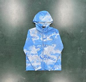 Erkek Ceketleri Windbreaker Ceketler Marka Hoodie Mektubu Bahar Sonbahar Termal Kapşonlu fermuar Ceketleri