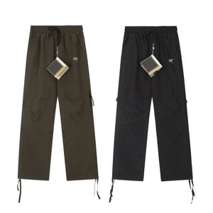 Męskie spodnie ładunkowe jesienne napaściowe spodnie z boku profesjonalne spodnie turystyczne Szybkie suszące generacje funkcjonalne spodnie wiatrówki