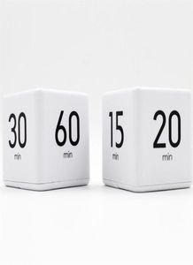 Kitchen Timer White Cube Management Kids Workout Home Cooking Accessories290U1884641