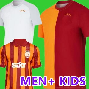 2023 24 Galatasaray Erkek Futbol Formaları Özel Baskı Michael Seri Falcao Belhanda Luyindama Mostafa Feghouli Diagne Lemina Ev Away Away 100. Futbol Gömlekleri