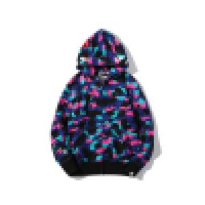 새로운 목욕 원숭이 bape x 키드 cudi camo hoodie mens