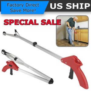 32'' Grabber Pick Up Reaching Tool Hand Grip Reacher Heavy Duty Aid Mülleimer