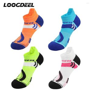 Sportsocken Loogdeel Running Anti-Kollision Comdortable Soft Towel Bottom Atmungsaktives Mesh Erwachsene Kinder Short