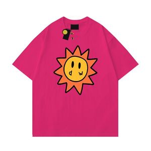 Drawdrew T Shirt Men Designer T Shirt Smiley Sun Playing Cards Tee Drawdrew T Shirt Graphic Printing Drew Tshirt Summer Trend Short Sleeve Casual Shirts Top 5450