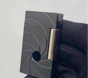 2022 new ST lighter bright sound gift with adapter luxury men accessories gold silver pattern for boyfriend gift 116891076603988308