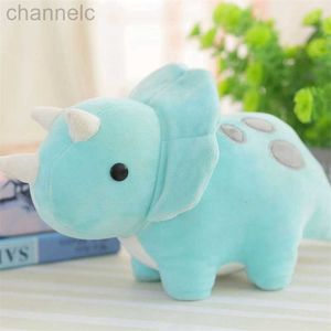 Animali di peluche imbottiti TriceratOps simpatici giocattolo animale adorabile morbido dinosauro e regali perfetti regalo per bambini piccoli