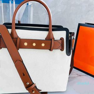 2023 DeSigner Tote Women Women Skeads Check Check Canvas сумочка высокая емкость Messenger Crossbody Lady Shopping Swork