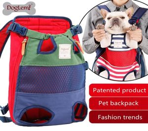 Pet Supplies Atmungsaktive Haustiertasche Mesh Outing Tragbarer Hunderucksack Brustrucksack Travel324m3783209