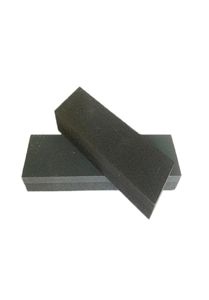 Górna wysokiej jakości nóż kuchenny ostrzał kamień czarny dwustronny dwustronny Whetstone2585412