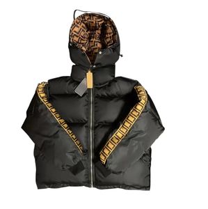 Piumino firmato Parka Cappotto per uomo Donna Giacche invernali Stile moda Corsetto sottile Abito spesso Giacca a vento Tasca Cappotti caldi fuori misura