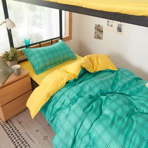 Sängkläder set sommar sängkläder set geometri täcke täcker platta ark modern säng linne