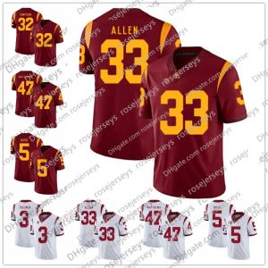 USC 2024 Trojans Caleb Williams Marshawn Lloyd Tahj Washington Duce Robinson Smith-Schuster Bush Pittman Polamalu Seau Uomini Donne Giovanili Footb Alto