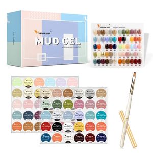 Nagelgel 30 Farben Venalisa Mud Painting Gel Set für Nail Art Design 5 ml UV LED Soak Off UV Gel Farbgel Nagellack Lack Langlebig 231127