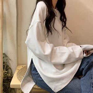 Damska koszulka harajuku długa koszula