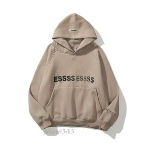 Luksusowe bluzy Ess Brandials Bluzy Kurtki męskie Mężczyźni Kobiety klatka piersiowa List Pullover Hoodie Tops Lose Sweter swobodny bluza 4183 8491