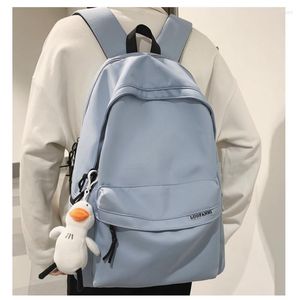 Rucksack 2023Women Mode Weibliche Laptop Schultasche Dame Männlich Wasserdicht College Trendy Junge Studentin Männer Reisen