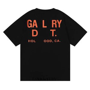 Mens T Shirts Orange Galleryse Depts Woman Designer Galleryes Cottons Ops Man S Casual Shirt Luxurys Clothing Street Shorts High Quality 5219