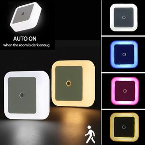 s LED Mini Wireless Sensor Control EU US Plug Nightlight Lamp For Children Kids Living Room Bedroom Lighting HKD230628